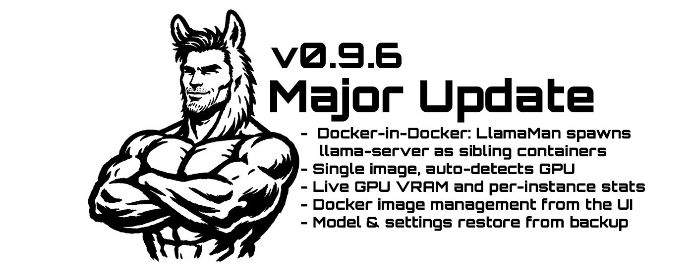 LlamaMan 0.9.6 - What's New
